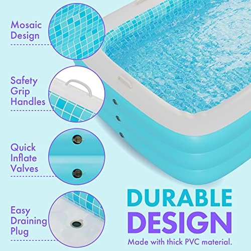 Family Size Inflatable Pool Review: Comfortable, Convenient, Fun!