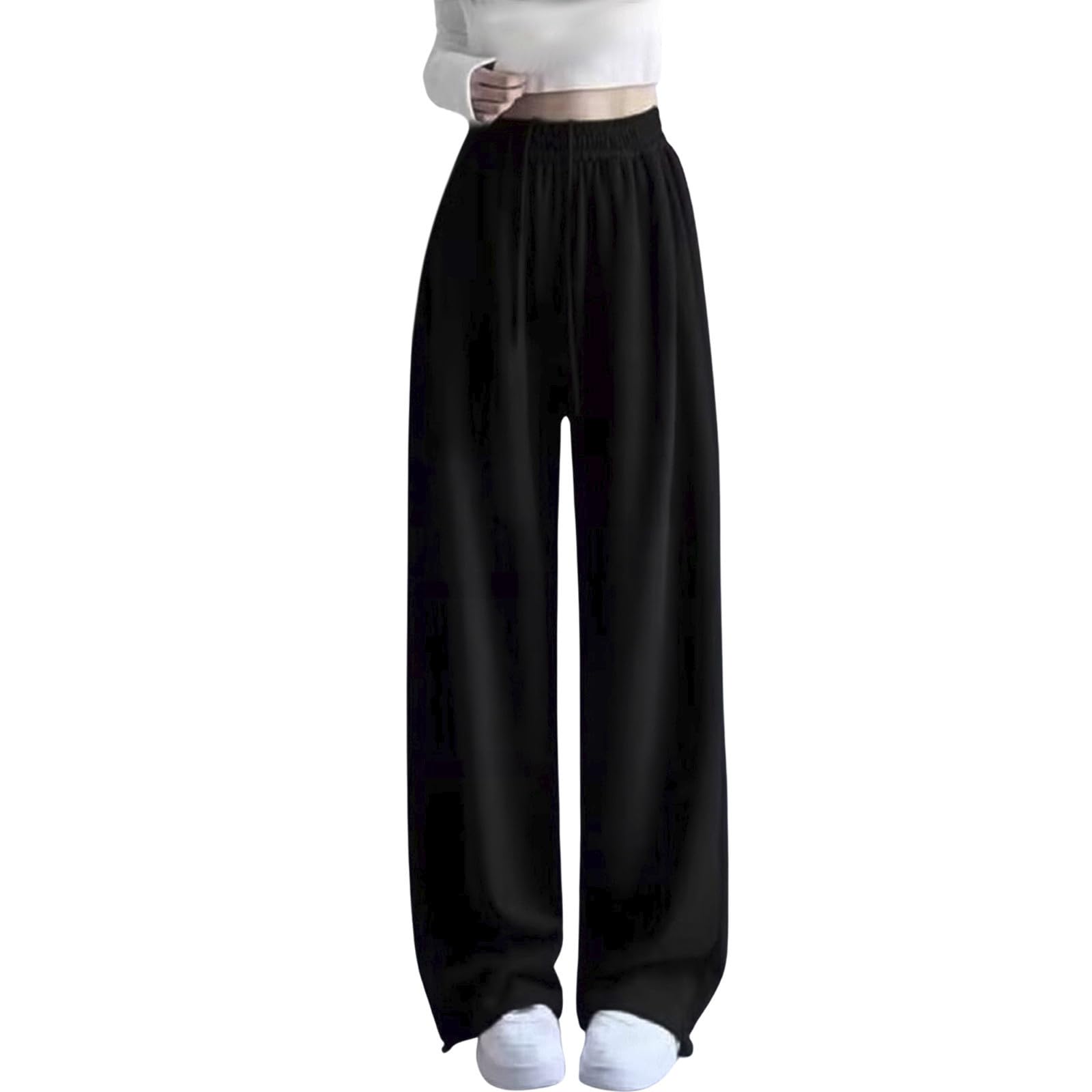 Sporthose, Jogging, breiter Schnitt, mit Kordelzug, für Schule und Freizeit
