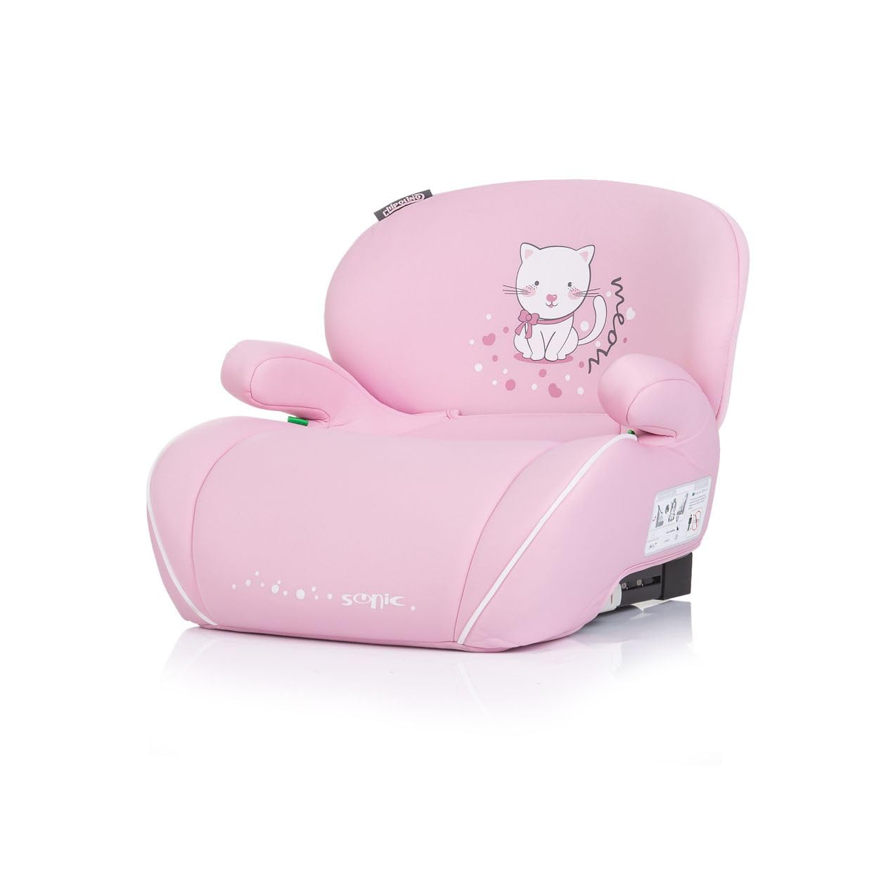 Chipolino seggiolino bambini seggiolino di rialzo Sonic Isofix i-Size 125-150 cm, colorazione: