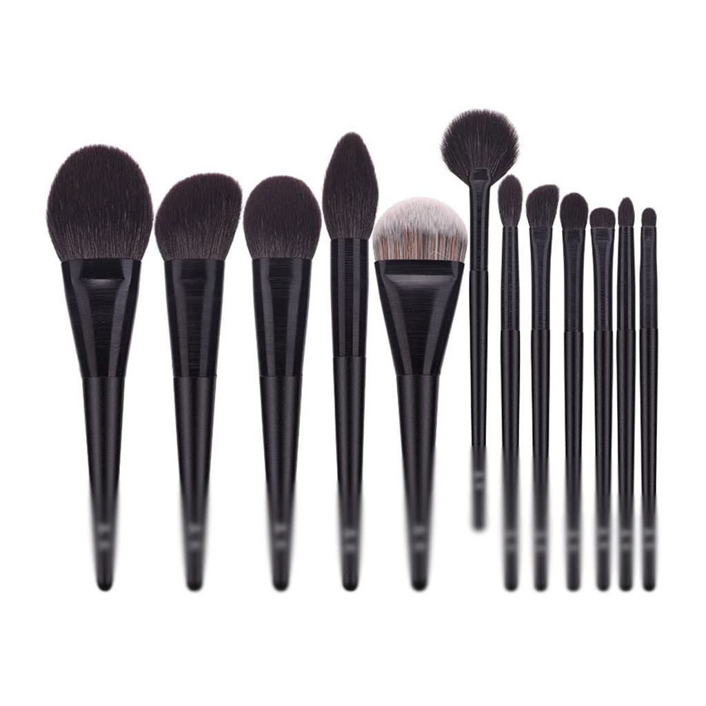 12Pc Make-Up Pinsel Set Lippen Pinsel Lose Pulver Pinsel Licht Schönheit Werkzeuge,D-1