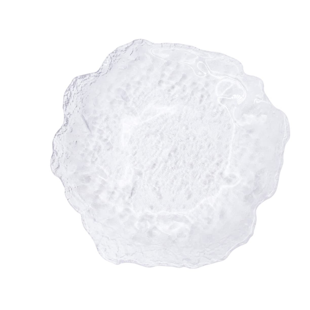 SOLUSTRE Glass Steak Serving Tray Creative Food Storage Plate for Home Restaurant and Hotel Use Easy to Clean Smooth Surface for Hot Cold Dishes Housewarming Present