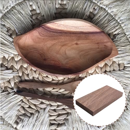 Qzonelife 2023071916 2Pcs Walnut Wood Planks Walnut Lumber Unfinished Wood thumb #5