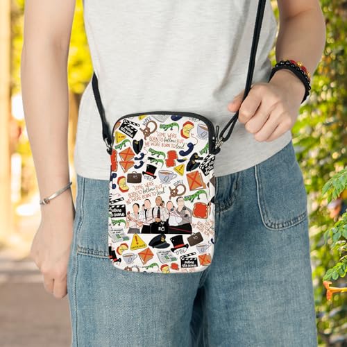 LEVLO Ewen Montagu Musical Crossbody Bag Ewen Montagu & Jean Leslie Fans Gift Charles Cholmondeley Shoulder Bag4