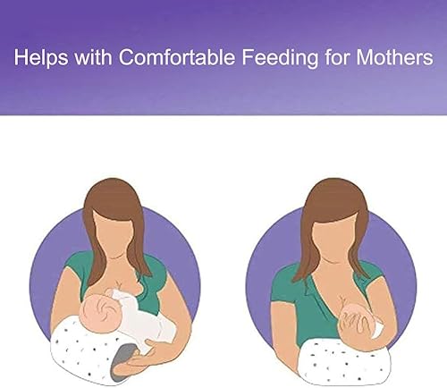Miniatura 7 de Almohadas de lactancia materna de algodón, almohada de lactancia respetuosa con la piel, almohada pequeña para lactancia materna, almohada de