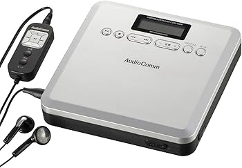 Amazon.co.jp: オーム電機 AudioComm ポータブルCDプレーヤー MP3対応