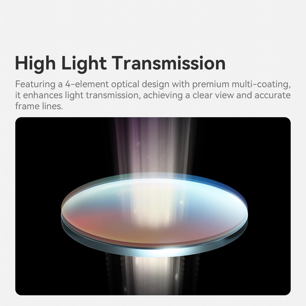 TTArtisan Viseur De 35 Mm Avec Cadres Précis Compatible Avec Support Universel Pour Griffe Froide, Revêtement Multi-optique, Oculaire En Caoutchouc Souple, Léger 25 G