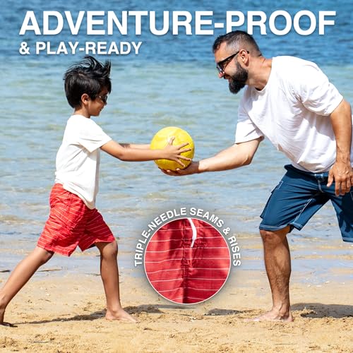 Image of Kanu Surf Boys' Avalon Quick Dry UPF 50+ Beach Swim Trunk