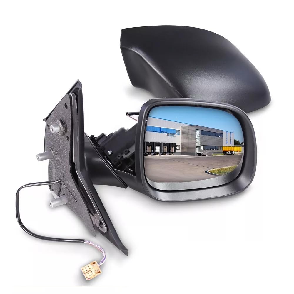 HEYOUTH Retrovisores Exteriores Eléctricos Eléctricos,Espejos Laterales Completos con Cristal Calefactado Convexo,para VW Transporter T6 2015-2024 (derecha)