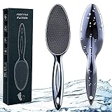 💞【Dunkle Haut reduzieren】 Haben Sie oft stumpfe Haut an Knien und Ellbogen? Wenn Sie Ihre helle Haut wiederherstellen müssen, können Sie die dunklen Stellen mit unserem Fußschleifer polieren. Sie werden feststellen, dass diese schwachen Cutin wie Schneeflocken abfallen und Sie überhaupt keine Schmerzen verspüren. Von da an können Sie die stumpfe und stumpfe Haut vollständig loswerden.