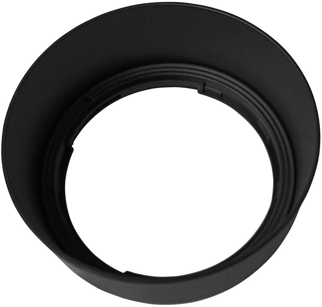 Paraluce ES-68 per Canon EF 50mm f/1.8 (non per 1,4) STM, paraluce ES-68, HUIPUXIANG Compatibile con filtri da 49 mm e tappo per obiettivo da 49 mm