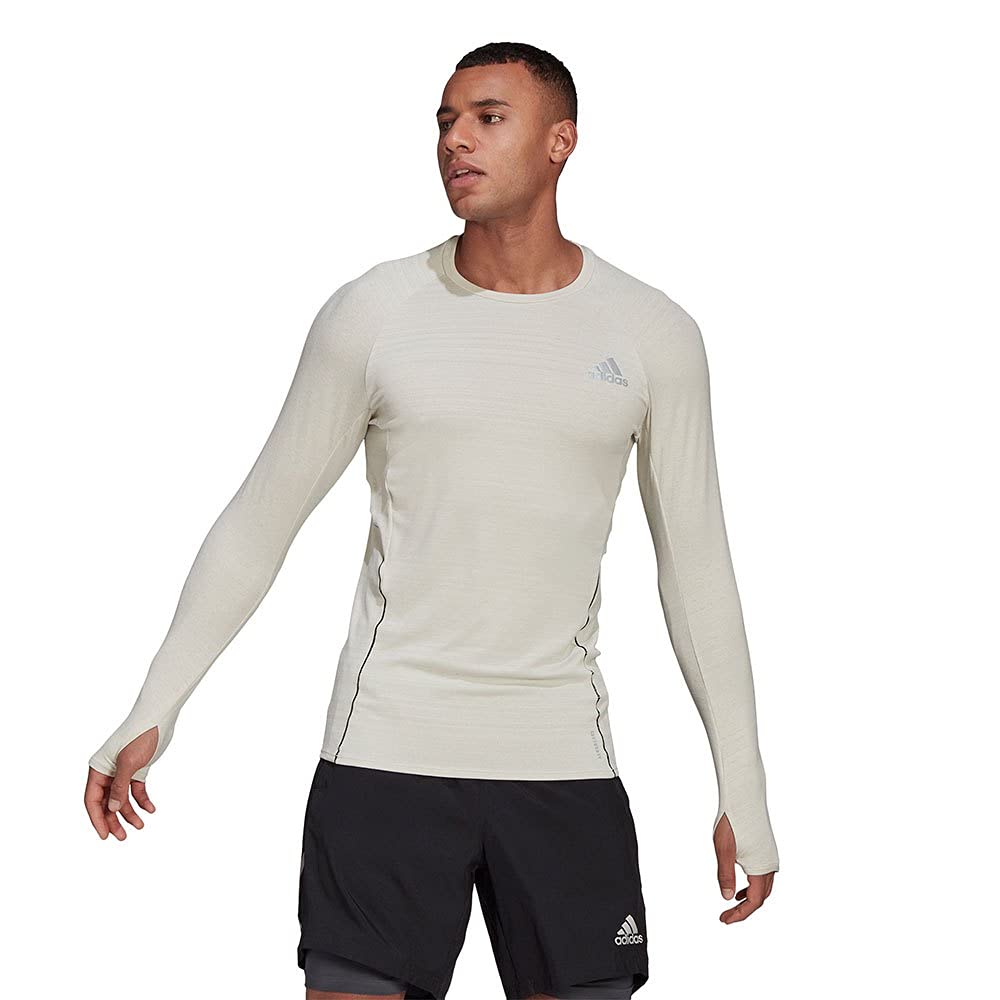 adidas Adi Runner LS Maglietta a Maniche Lunghe Uomo