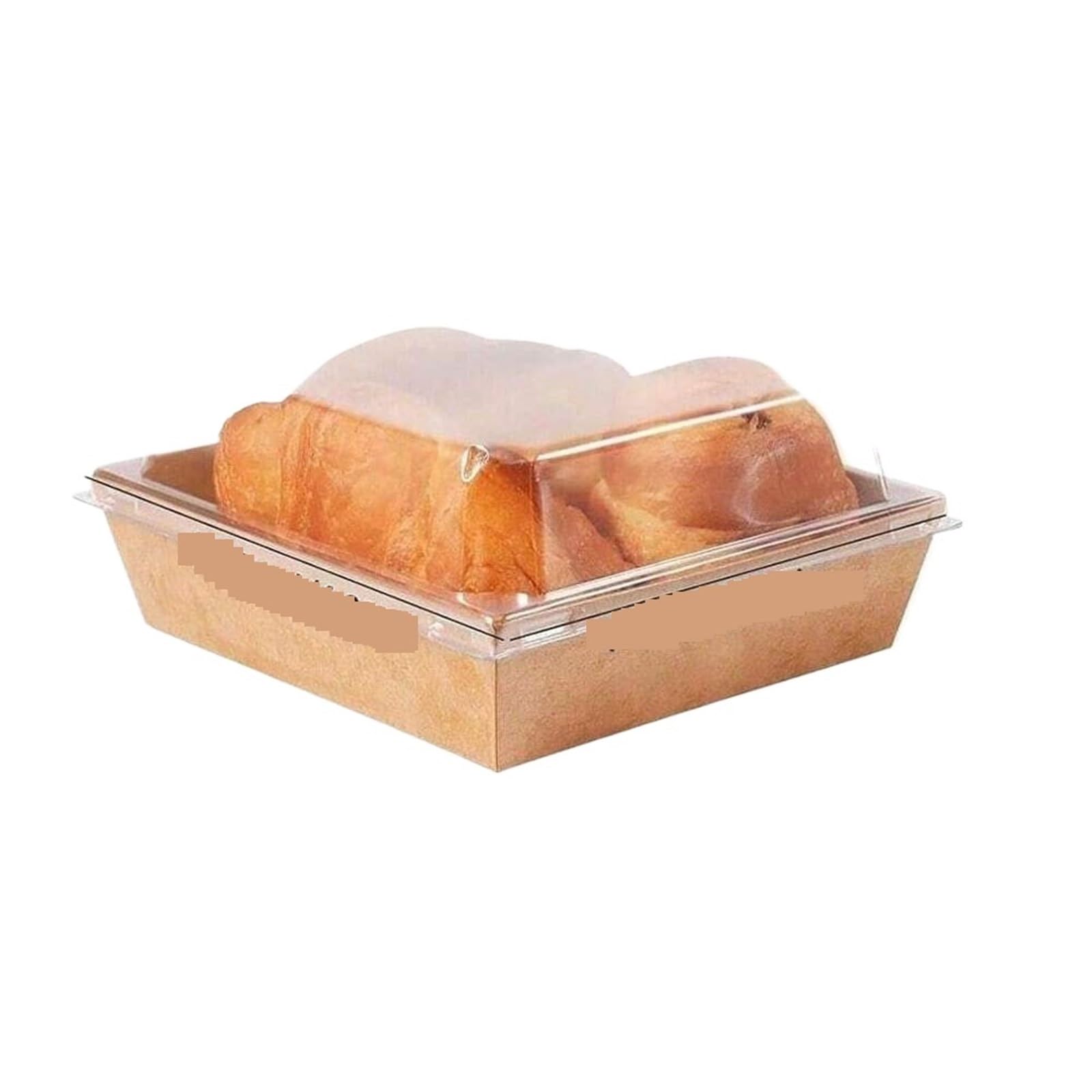 WNBFTTK Cajas Para Tartas Caja de embalaje for sándwiches (25/50 unidades) for pasteles, pan y tartas