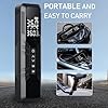 Tire Inflator Portable Air Compressor - 150PSI Cordless Air Pump for Car Tires, Portable Tire Inflator for Car, DC 12V Air Compressor with Pressure Gauge/LED Light for Auto/Bike/Motorcycle/Ball #4