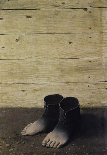 Amazon.co.jp: マグリット・「赤いモデル」 プリキャンバス複製画