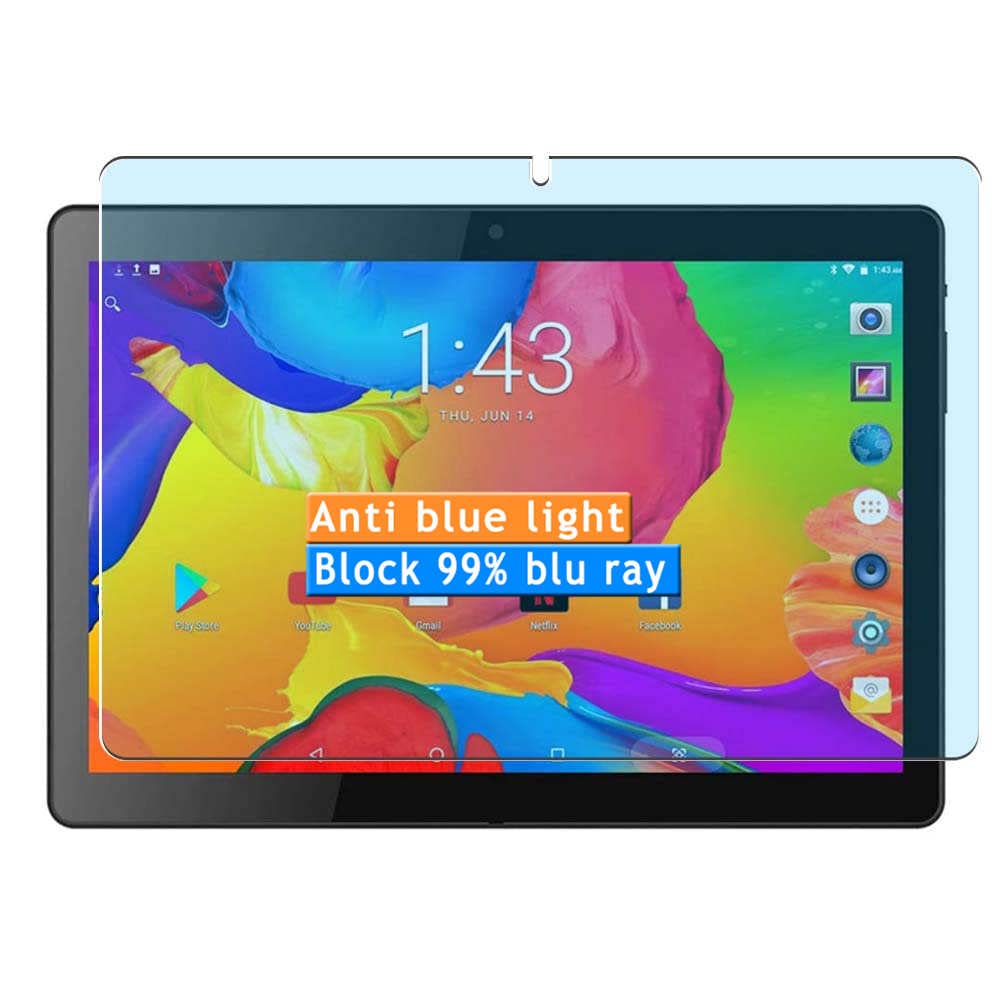 Vaxson 2-Pack Anti Blue Light Screen Protector, compatible with ANTEMPER Tablet A105 10.1", TPU Guard Film Protectors Sticker [NOT Tempered Glass] New