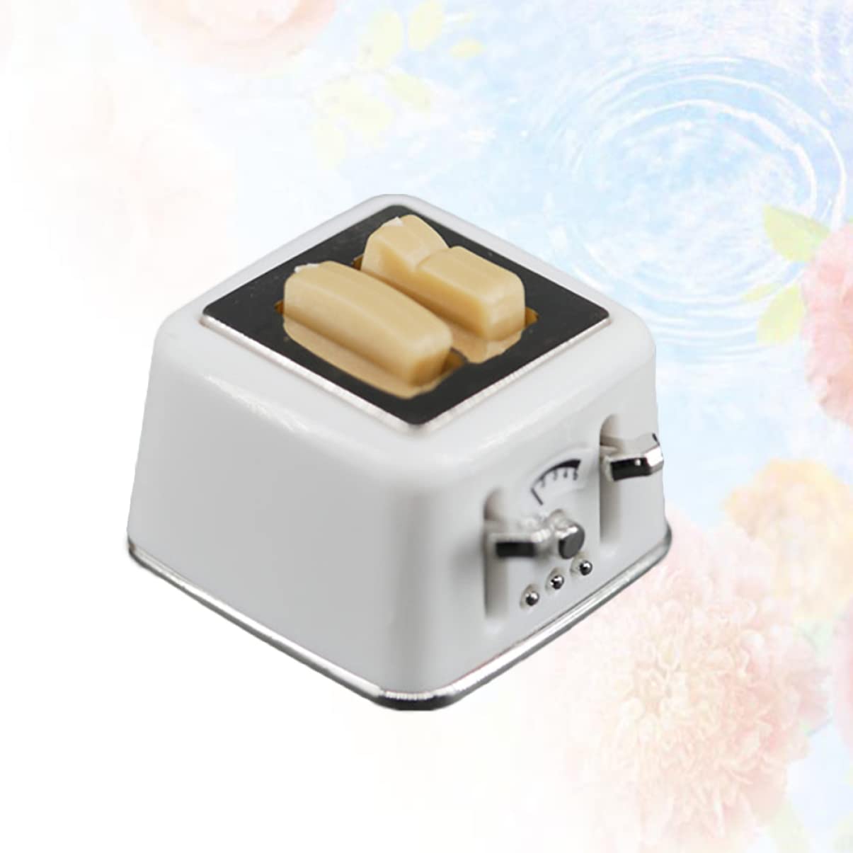 Mini Breadmaker Interactive 2 Pack Bread Machine Dollhouse Bread Maker Machine Small Bread Maker Early Learning Toaster-image-24