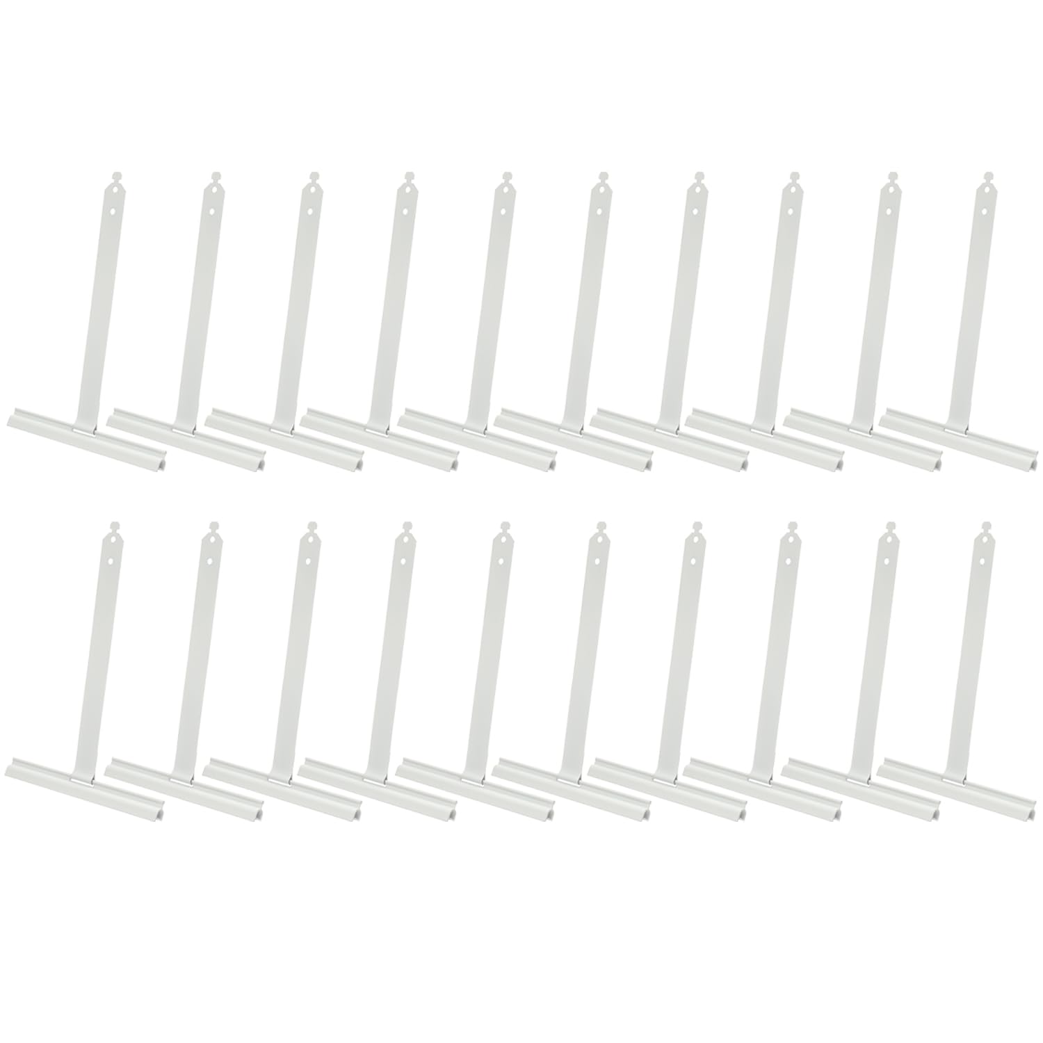 Ressorts de suspension pour volet roulant de 150x190mm blanc lot de 20 pièces