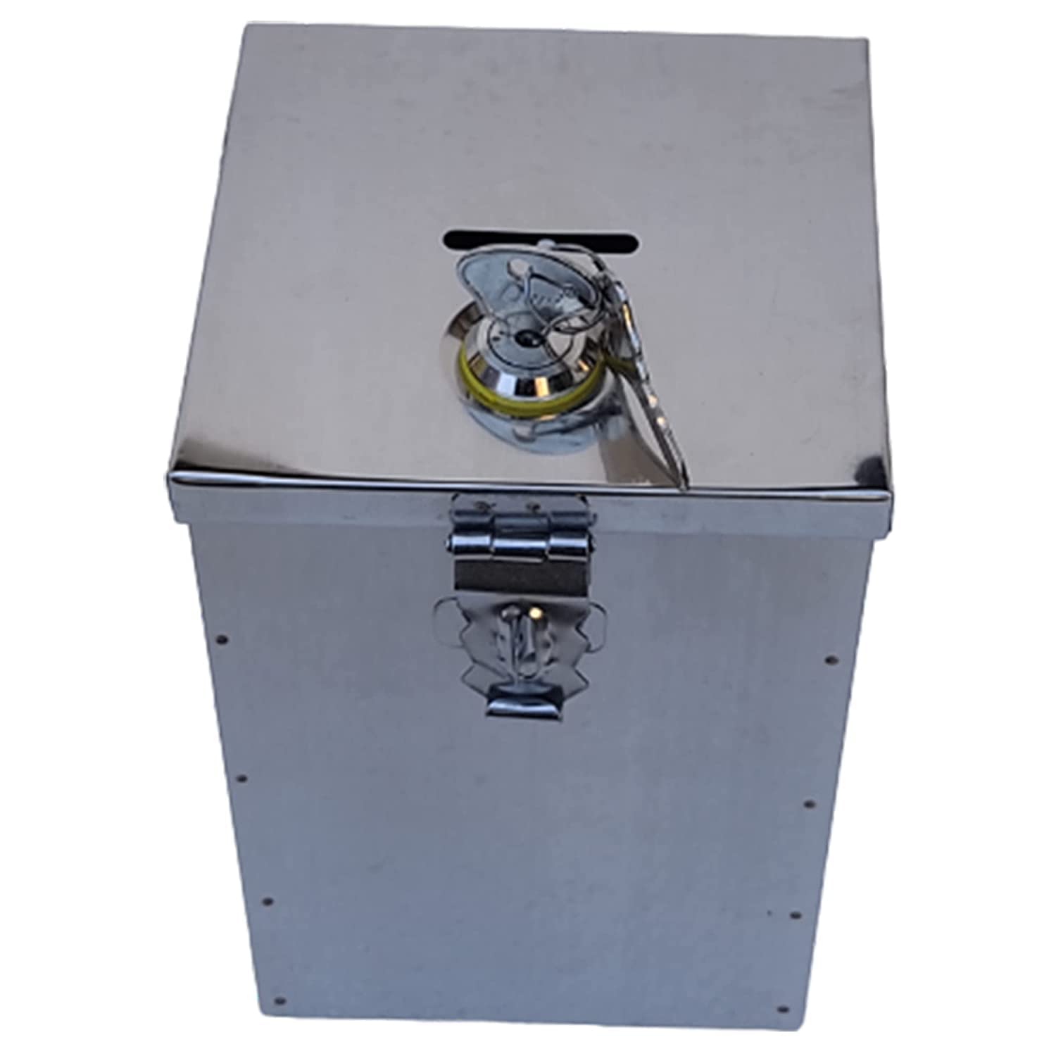 Generic Coin Box| Piggy Bank| Gullak| Donation Box| Suggestion Box| Antique Coin Bank Box Money Organizer| Coin Money Bank Piggy Bank Money Bank Stainless Steel Body ( 7.5 Inch ) Box With Pre Fited Lock & 2key. (B0BGCPJ1WK) Amazon Price History, Amazon Price Tracker
