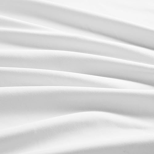 Miniatura 5 de NHNHN Sábana bajera ajustable con bolsillos profundos, microfibra suave, fácil cuidado, resistente al encogimiento y a la decoloración, tamaño