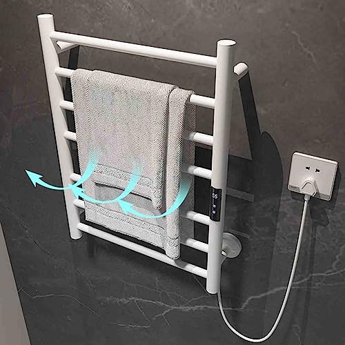 Chauffe-serviettes électrique en acier inoxydable de style contemporain architectural