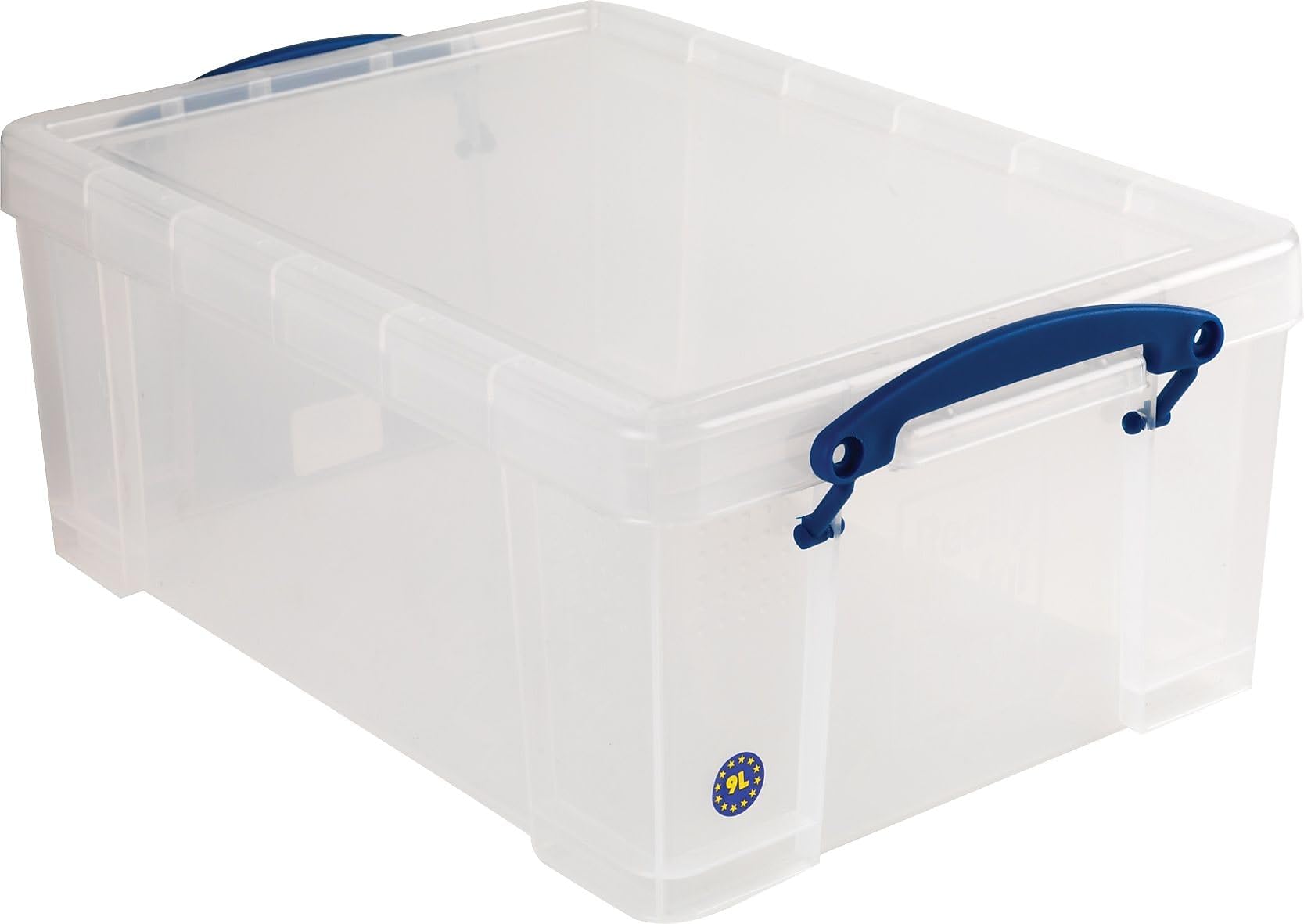 really useful box 9 liter snap lid storage bin 2 pieces