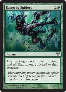Magic The Gathering - Eaten by Spiders (177) - Avacyn Restored - Foil
