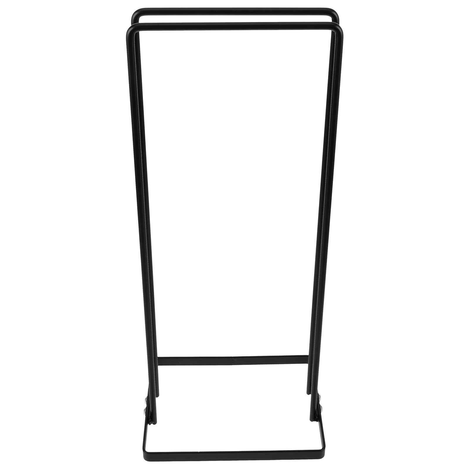 Cintres détachables noirs GANAZONO 40cm pour maximiser le rangement