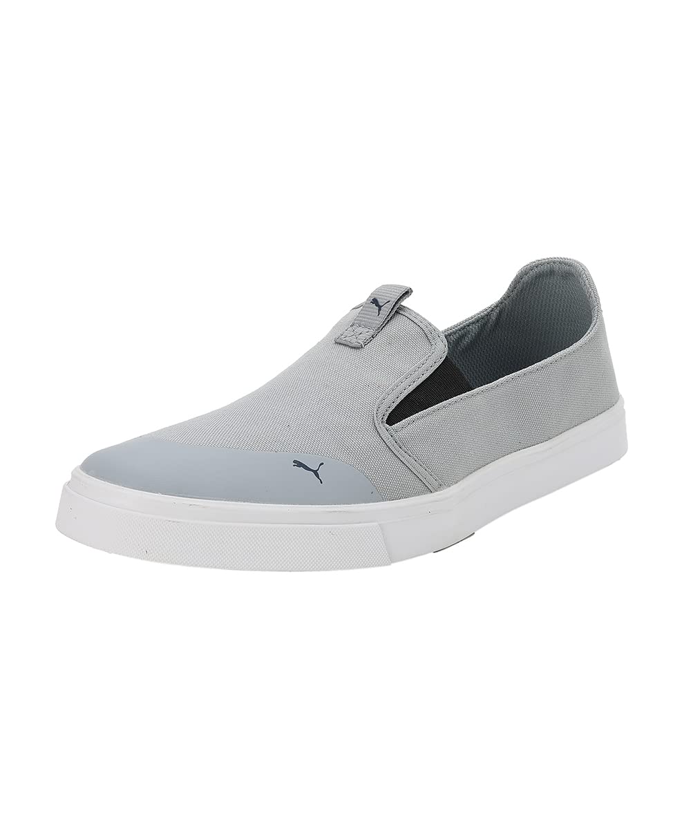 Puma Mens Lazy Knit Slip On Quarry-Sailing Blue Sneaker - 3 UK (36970516) (B09RFK7G1J) Amazon Price History, Amazon Price Tracker