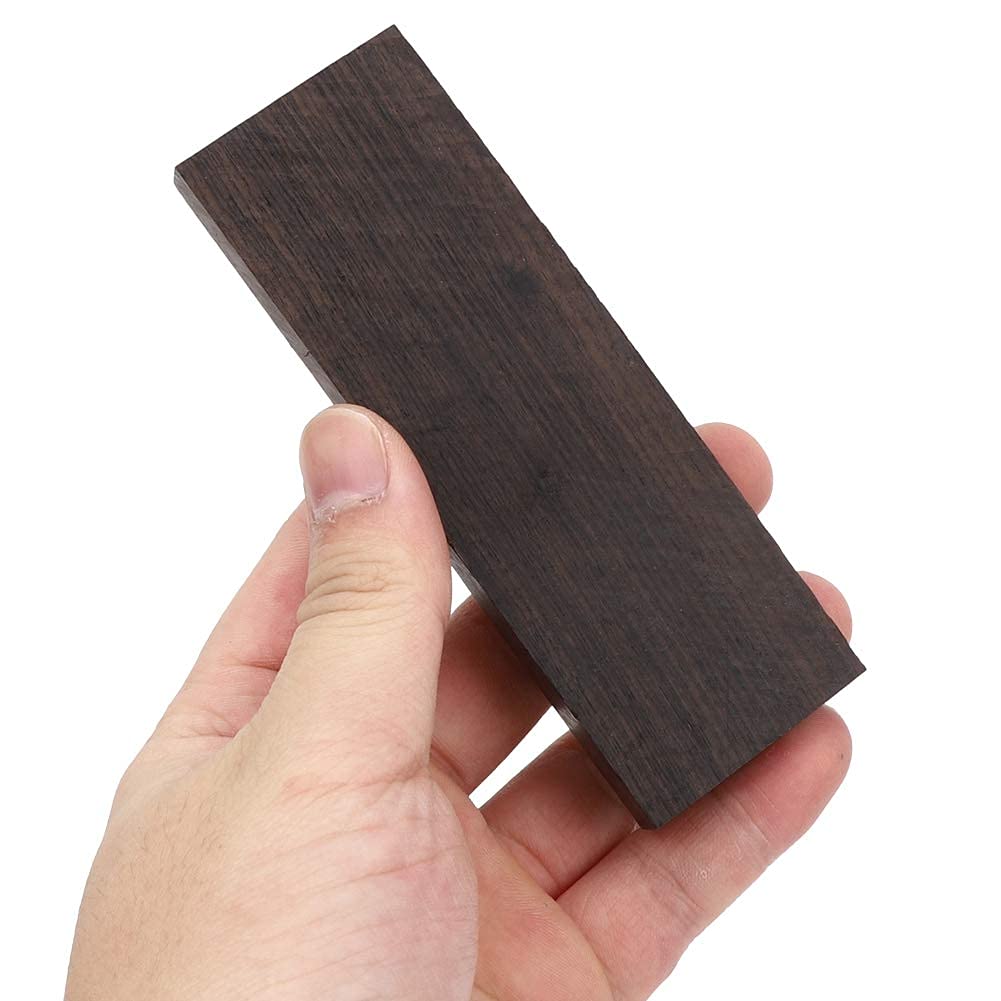 Madera de Ébano para Instrumentos Musicales, 4 Piezas, 12x4x1 cm, Material Original DIY, Mango de Madera, Reemplazo