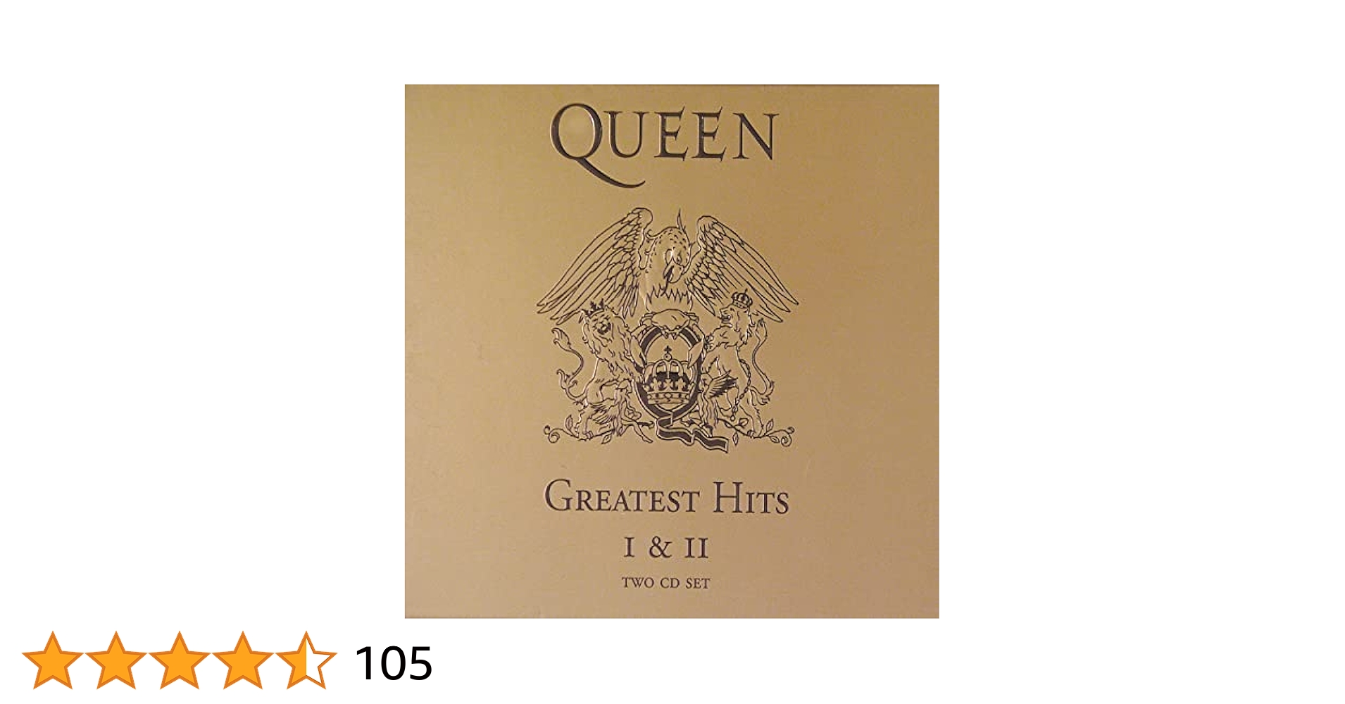 クイーン/グレイテスト・ヒッツⅠ&Ⅱ Queen - Queen: Greatest