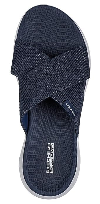 Image of Skechers Women On The Go 600 Glistening Slipper Casual Shoes