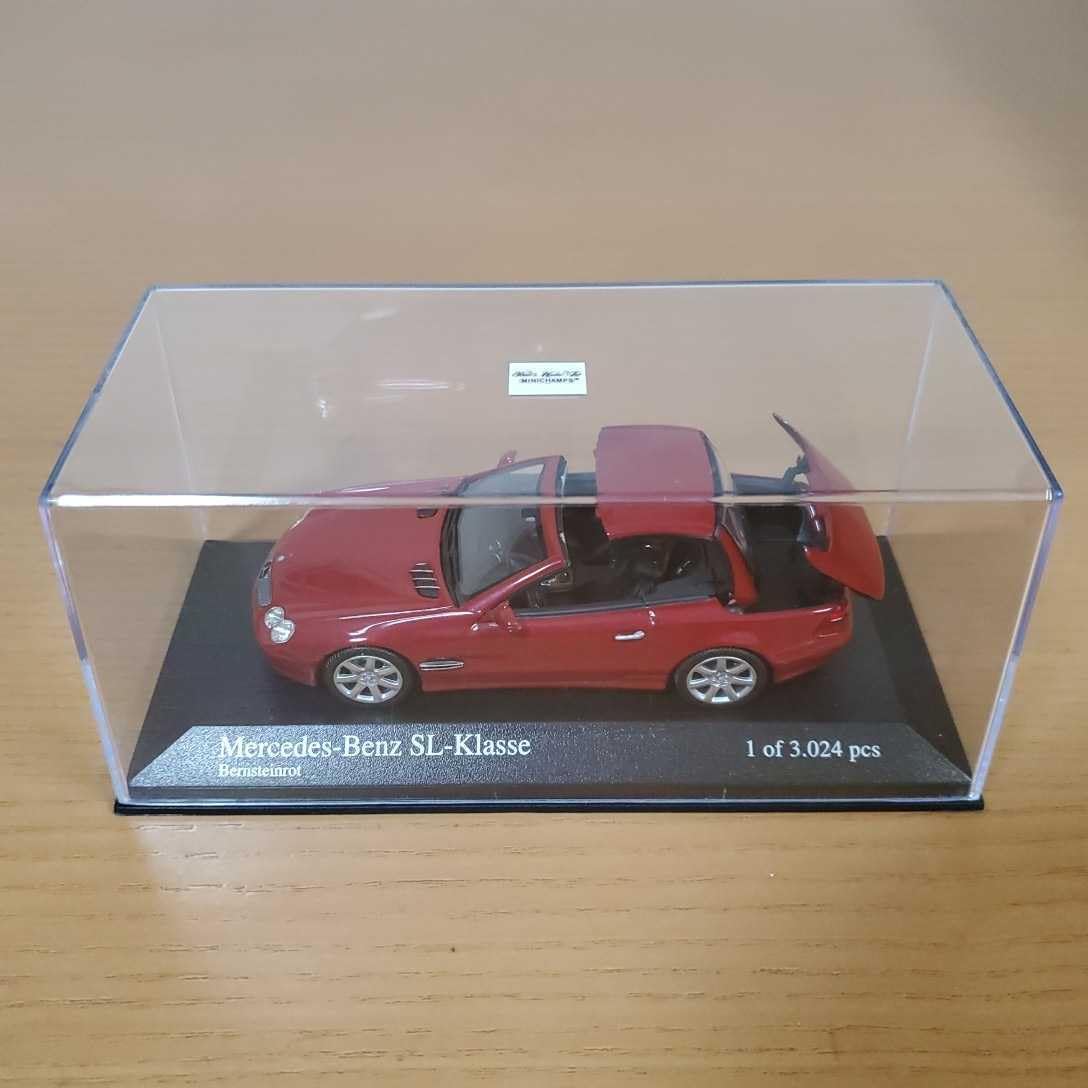 Amazon | 1/43 ミニチャンプス/Mercedes-Benz SL-Klasse 2001