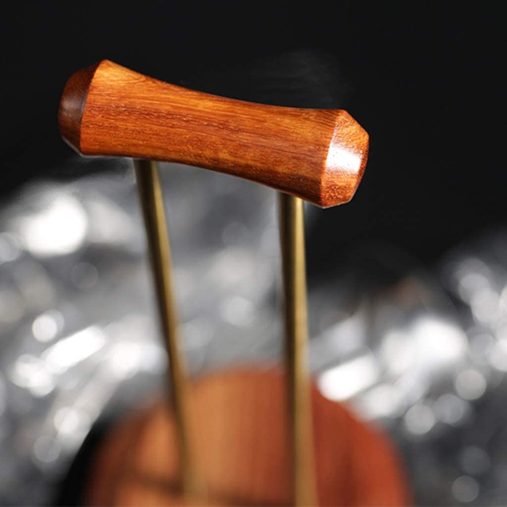 Kopfhörer Ständer Schreibtisch Zubehör Kopfhörerständer Aus Holz, Desktop-Headset-Halter Mit Messing-Stützstange, Kopfhörerhalter, Gaming-Zubehör Gaming Headsets(B)