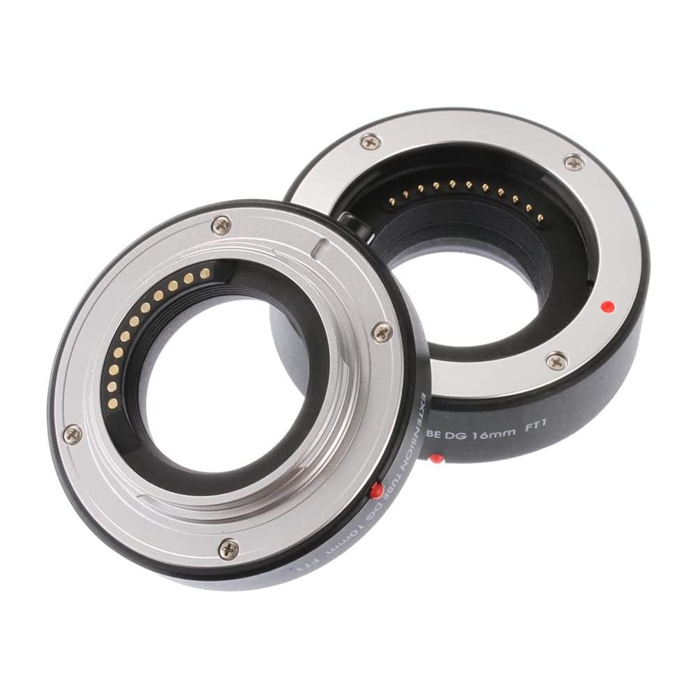 Hersmay Set di anelli distanziali per autofocus macro MFT, 10 mm/16 mm, micro quattro terzi M4/3 per Panasonic GH3 GH4 GH5 GH5s GF6 GX85 GX7 G1 GF1 GX1 per Olympus E-PL5/6/7/8/9 E-M5 E-M10 E-PL5