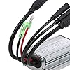 Contrôleur de vélo électrique, universel étanche 6 tubes 36/48V KT-15A Contrôleur de moteur CC Accessoire de contrôleur de conversion de vélo électrique stable et faible avec ligne de lampe pour vélo #1
