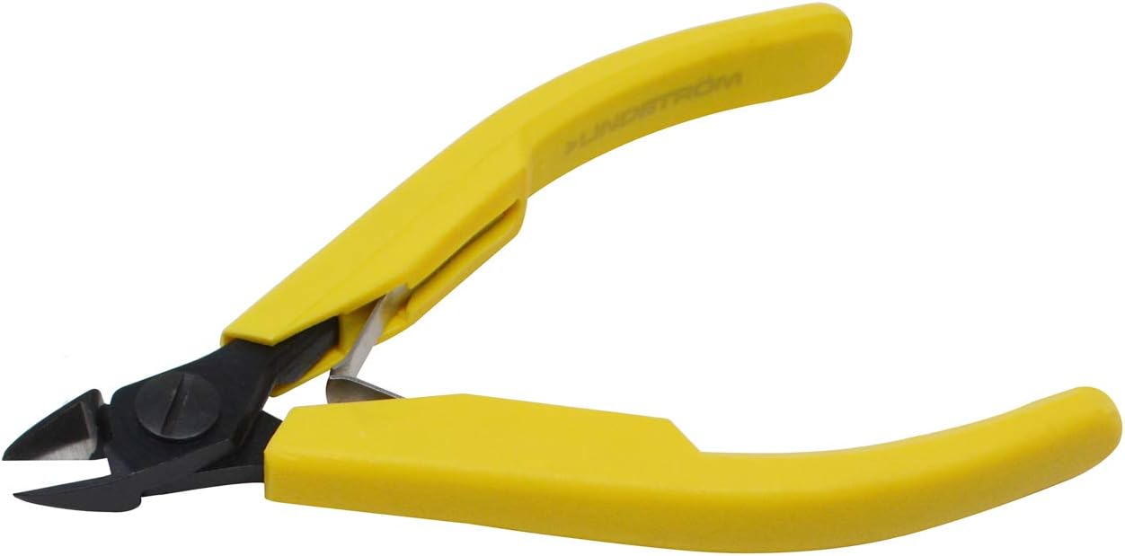Lindstrom 8140 Micro Bevel Flush Cutters Jewelry Making Metal Wire Diagonal Cutting Pliers
