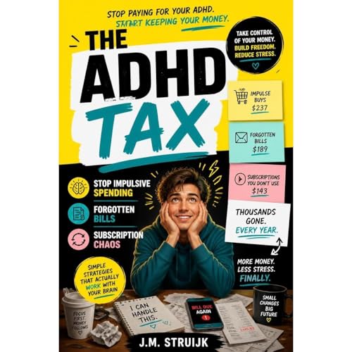 The ADHD Tax Audiobook By J.M. Struijk cover art