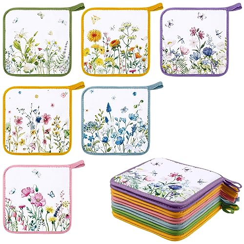 Bencailor 12 Pcs Floral Pot Holders