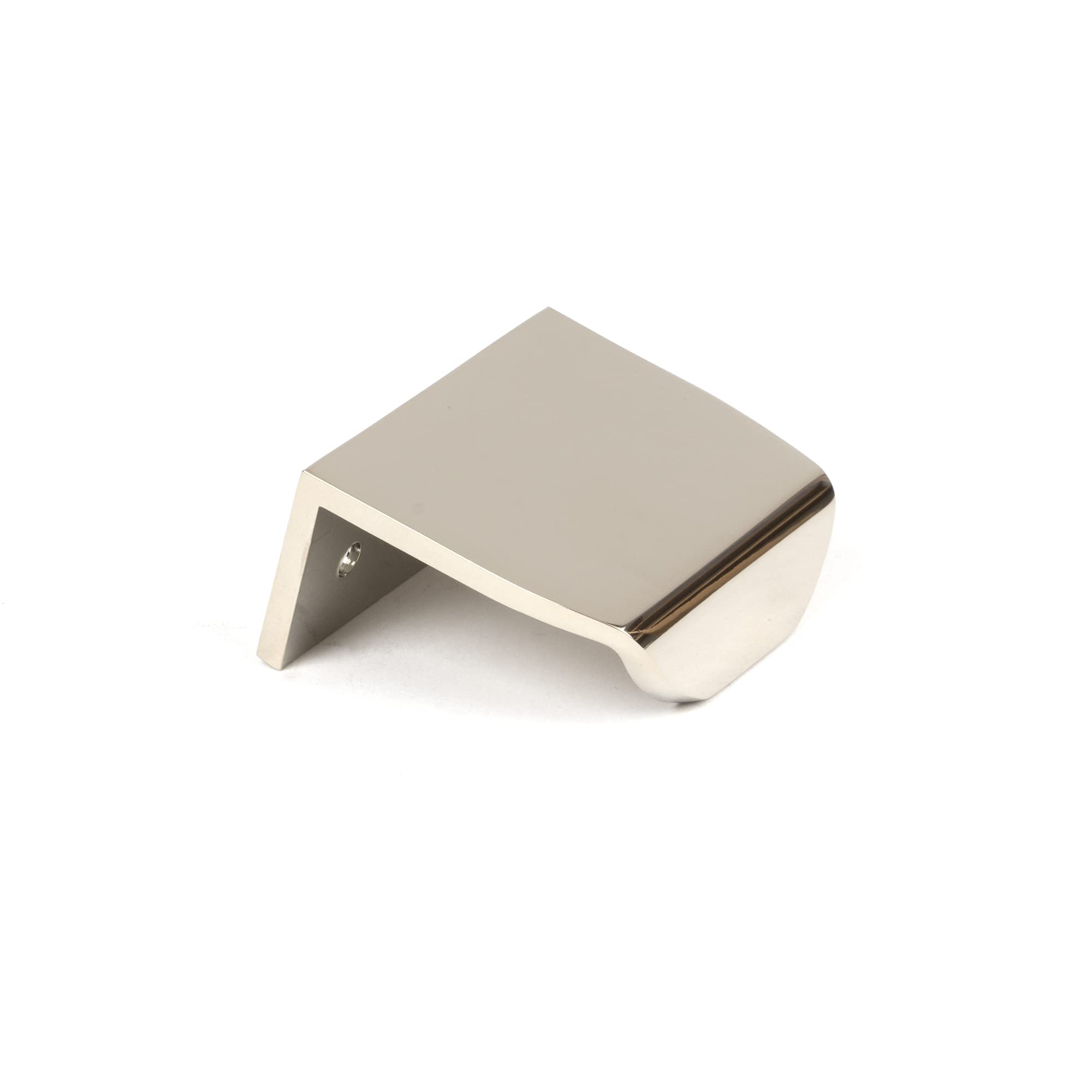 From The Anvil Polished Nickel 50mm Moore Edge Pull from B&Q