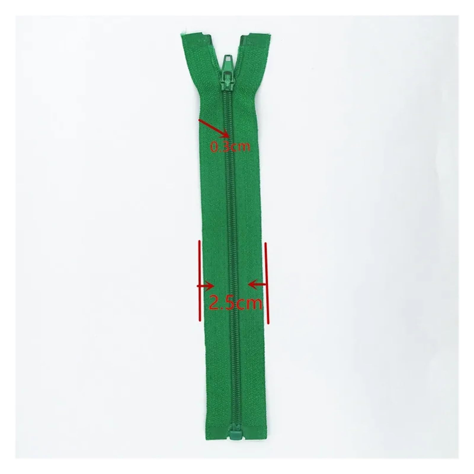 zamki do szycia, 5 szt. zamków błyskawicznych z otwartym końcem o długości 20–60 cm, odpowiednich do szycia odzieży(Yellow,40CM-5PCS)