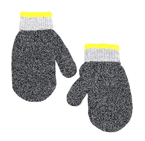 DC Comics Toddler Boy's Knit Batman Cold Weather Hat and Mitten Set, 2-4T4