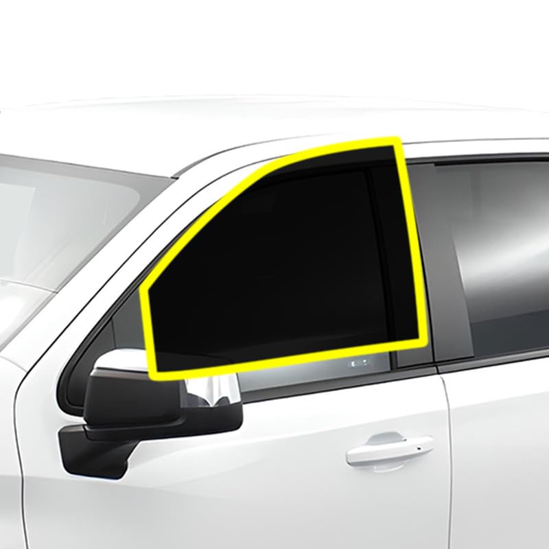 BOGAR TECH DESIGNS - Precut Front Premium Nano-Ceramic Window Film Tint Kit Compatible with Chevy Silverado Crew Cab 2019-2025, 20%
