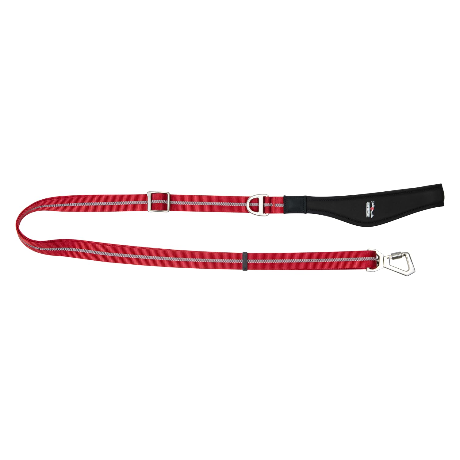 JACK AND VANILLA, Adjustable Dog Lead, Expedition Model, Red, Size 20 mm x 200 cm