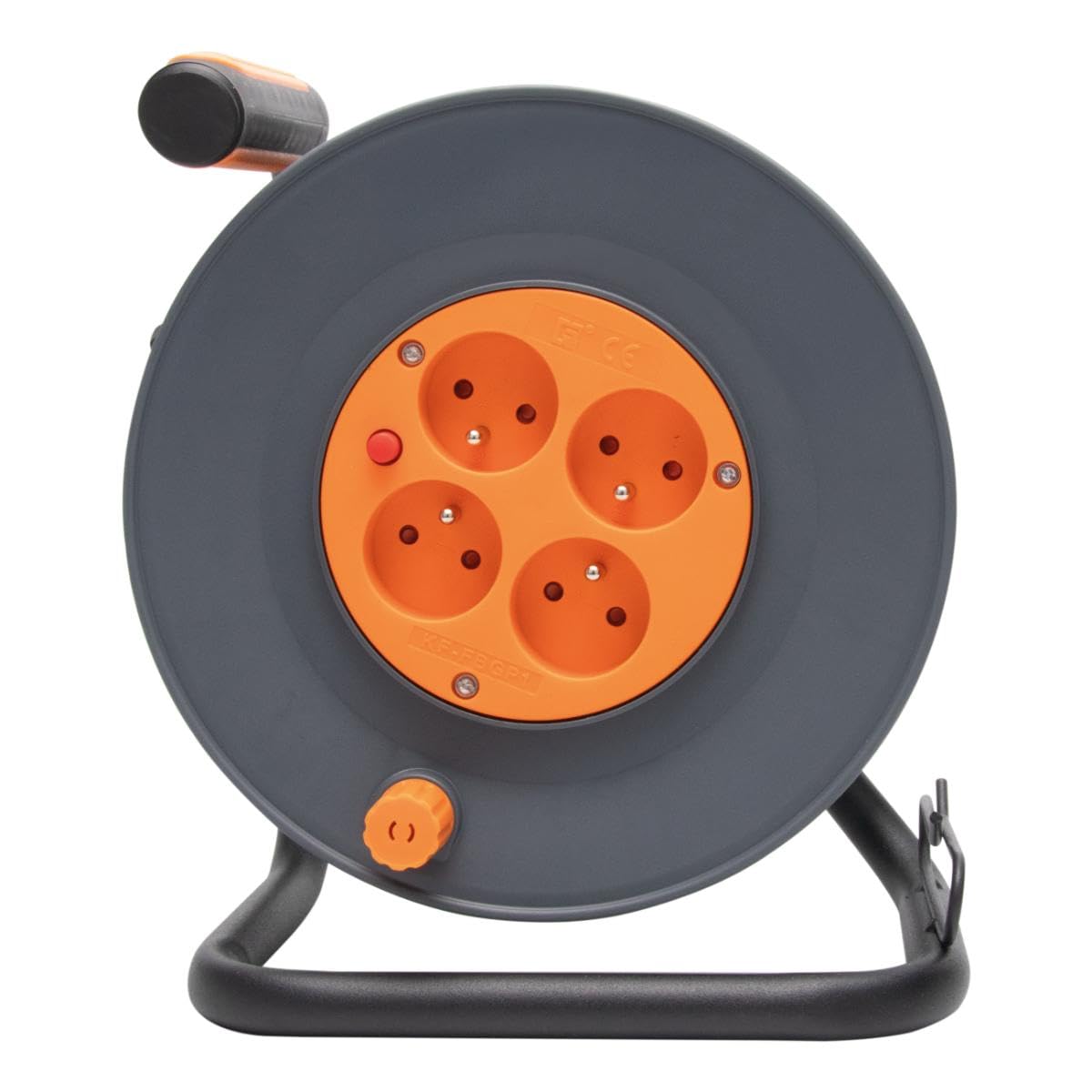 Zenitech - Carrete DIY - 4 tomas 16A - 3G1.5mm² - 25m