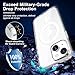 Exsight Magnetic Case for iPhone 13 / iPhone 14 6.1”, Clear Phone Cases Compatible with MagSafe, Airbag Drop Protection, Anti-Yellowing, Anti-Scratch, Shockproof Cell Phone Cover, Transparent Exsight Magnetic Case for iPhone 13 / iPhone 14 6.1”, Clear Phone Cases Compatible with MagSafe, Airbag Drop Protection, Anti-Yellowing, Anti-Scratch, Shockproof Cell Phone Cover, Transparent