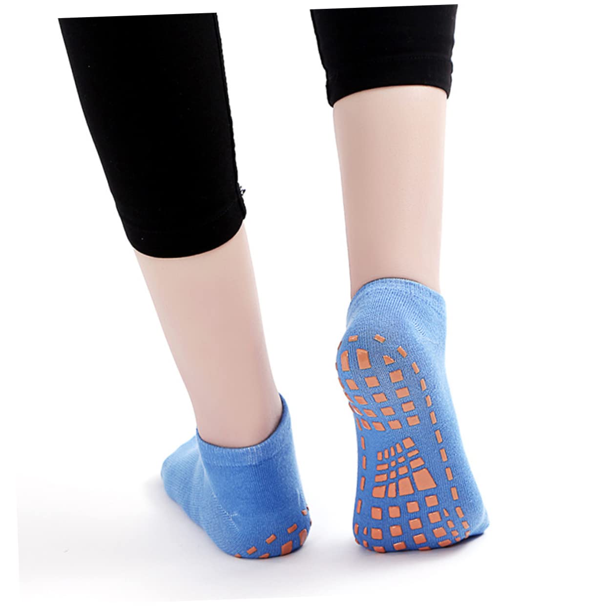 GALPADA 20 Paare Baumwollsocken Rutschfeste Junge Mädchen-bodensocken Junge Mädchen-yogasocken mit Sohlenverstärkung Unisex Yards Zufällige Farbe