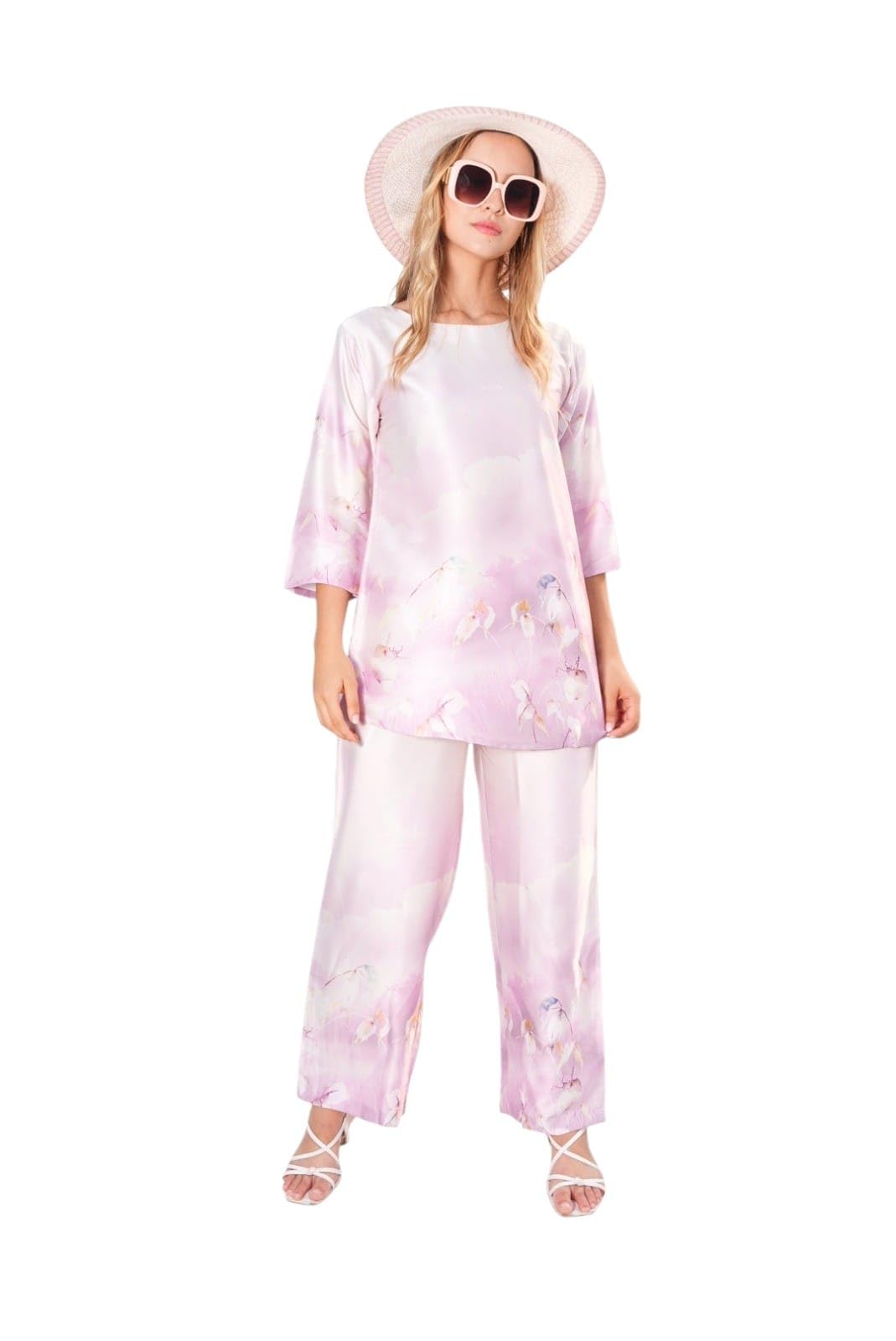 Womens Printed Co-Ord Set-image-23