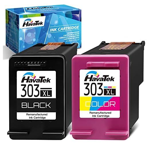 HavaTek Renoverade 303 XL färgbläckpatroner för hp 303XL 1 pack med HP Envy Photo 7134 6230 6220 7830 7130 6222 6232 6234 6252 7120 7132 7800 7820 7820 7827855 7858 7864 Tango smart hemskrivare