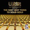 LIFETIME JEWELRY 7mm Gold Rope Chain for Men & Women - Diamond Cut 24k Real Gold Plated Necklace - Durable Clasp - with Lifetime Replacement