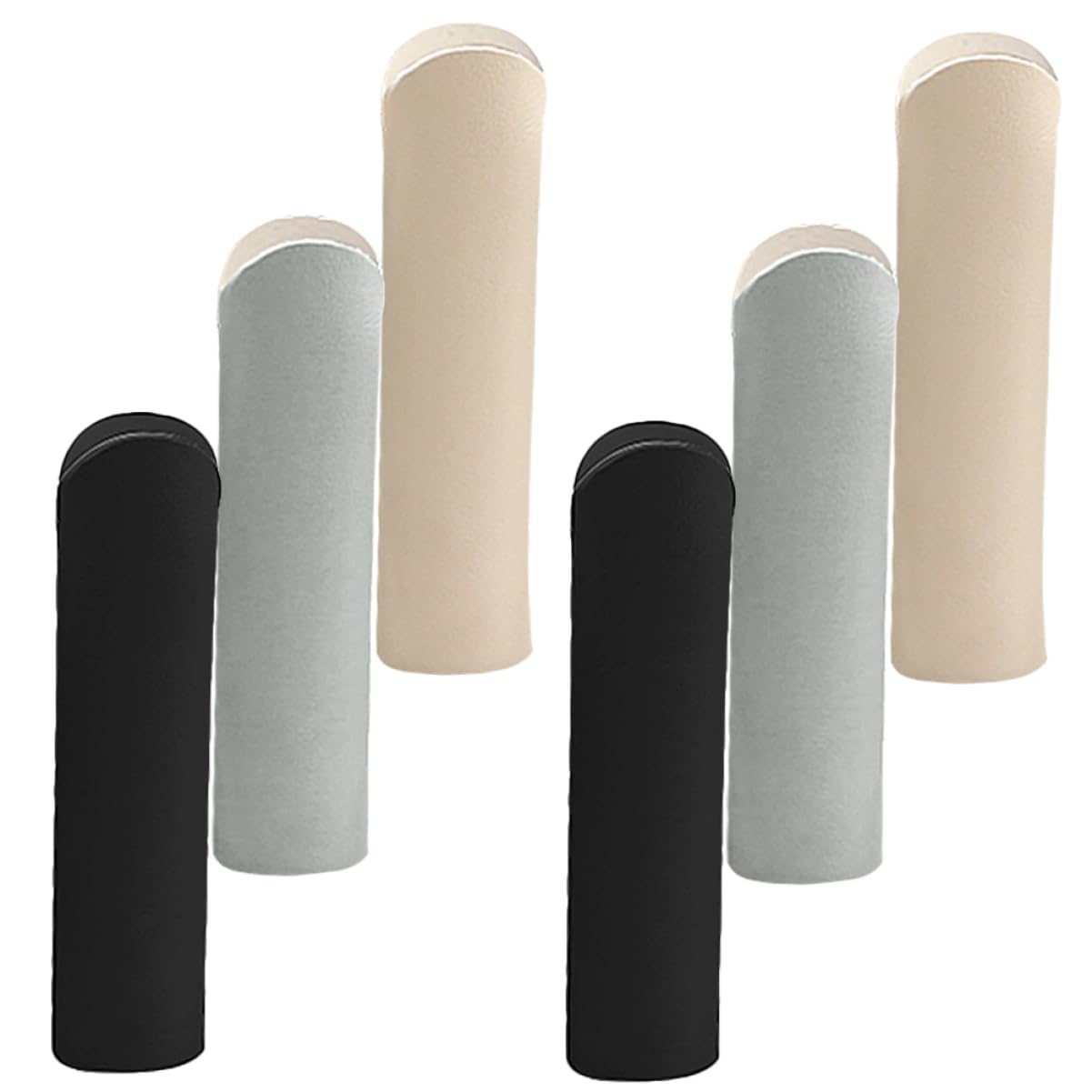 HAPINARY 6 Pack Finger Covers Open Fingers for Friction Protection Cuttable for Custom Comfortable for Day Use